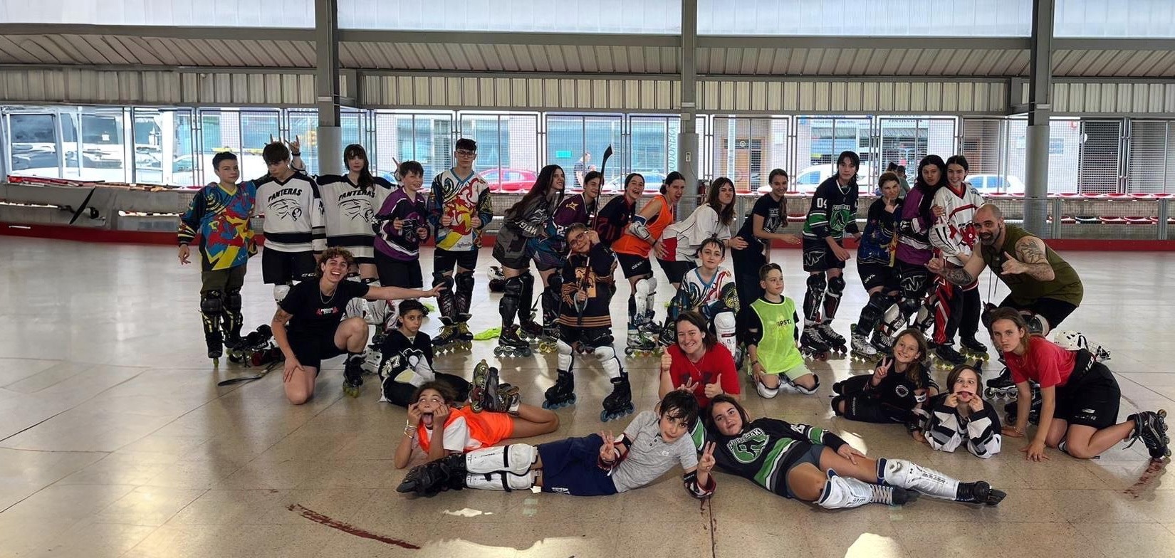 Imagen del grupo que participó en el Campus de Panteras de 2024